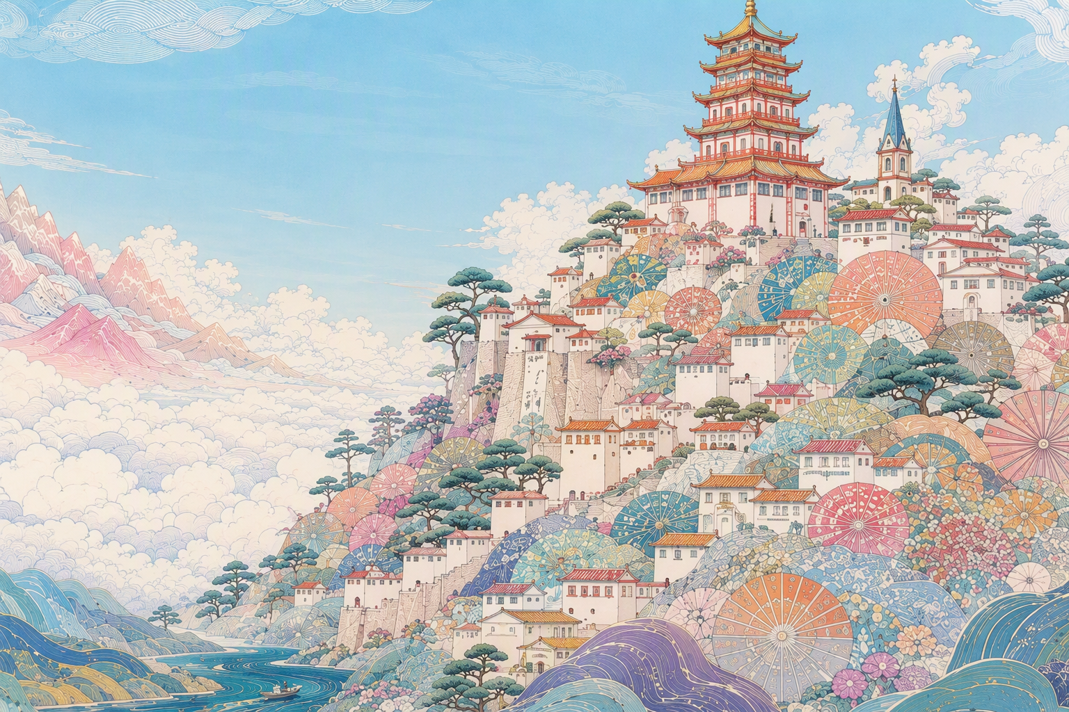 Ejemplo (7 fotogramas clave – animación China)